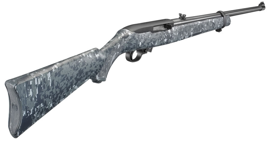 10/22 Exclusive 22 LR Autoloading Rifle with Navy Blue