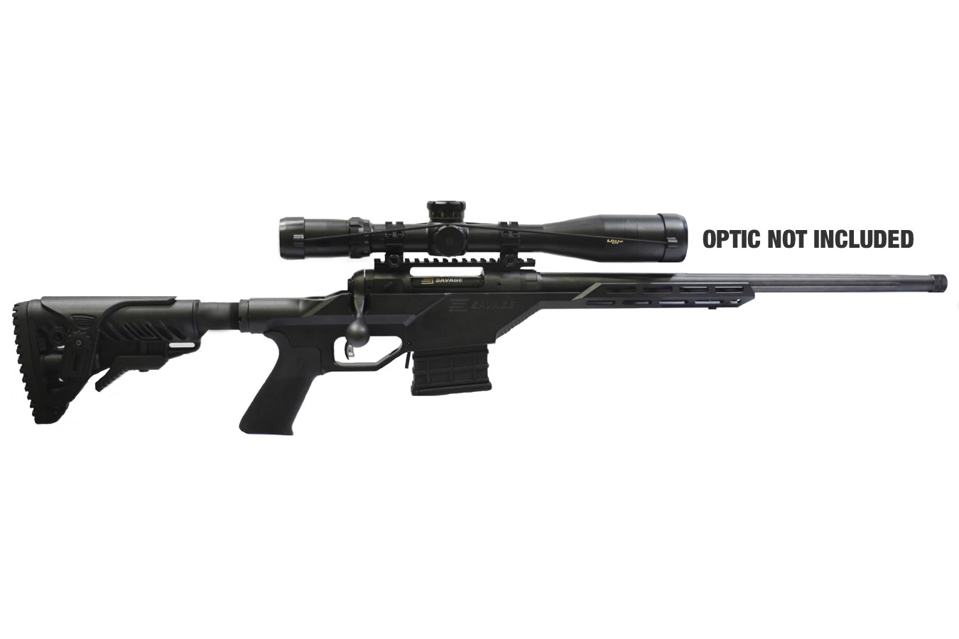 Savage 10 BA Stealth 6.5 Creedmoor Bolt Action Rifle with Adjustable