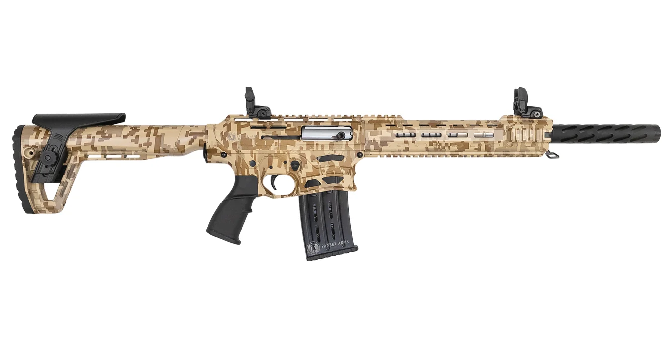 Panzer Arms AR Twelve Pro 12 Gauge Semi-Automatic Shotgun with Digital