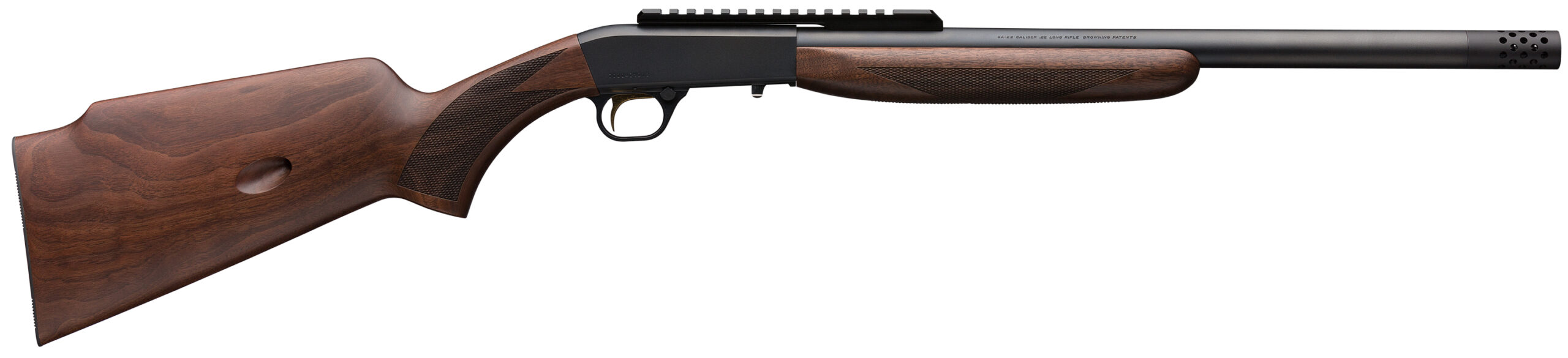 Browning SA 22 Challenge Walnut 22 LR 16 25 Barrel 10 Rounds Threaded Barrel