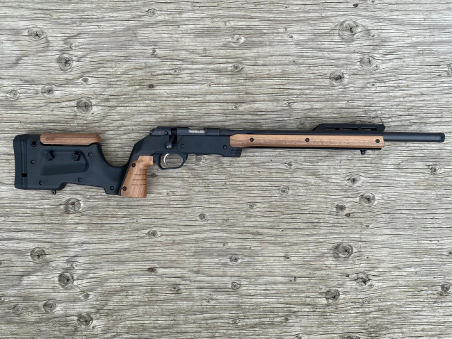 cz 457 varmint mtr walnut .22 lr 20″ barrel 5-rounds