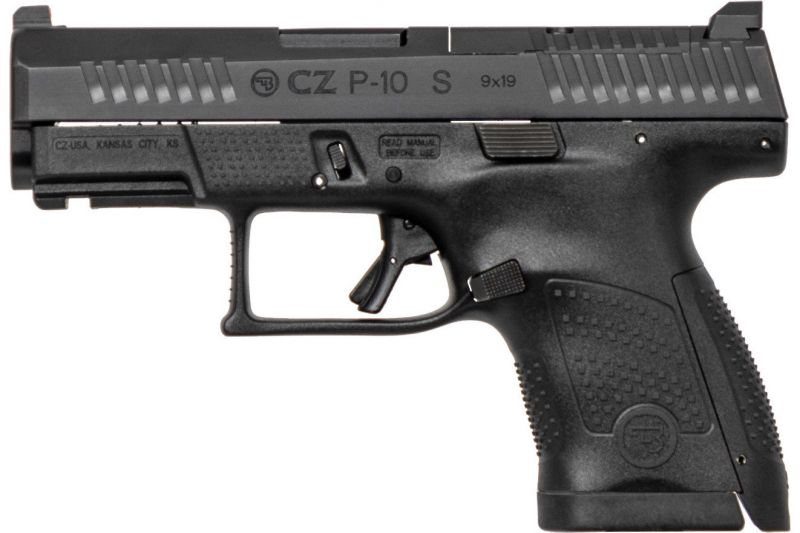 CZ P-10 S 9MM 3.5-inches 12Rds Orange-Front-Night-Sight