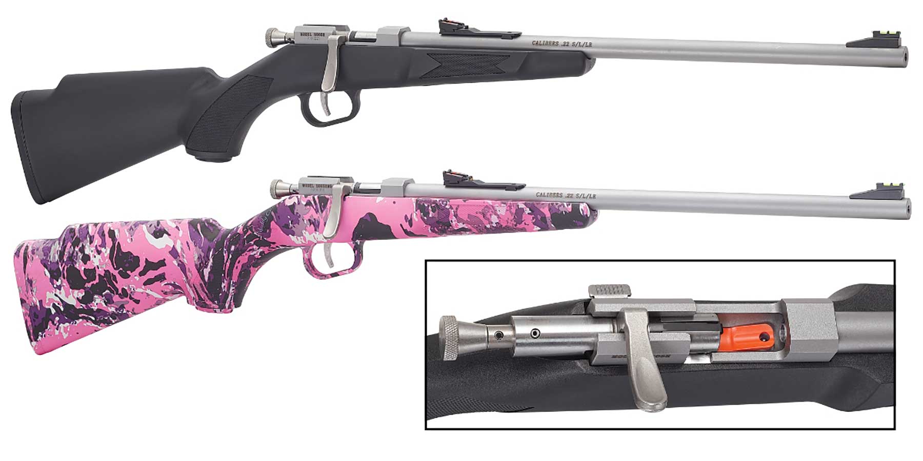Henry Mini Bolt 22LR Youth Rifle (Black)