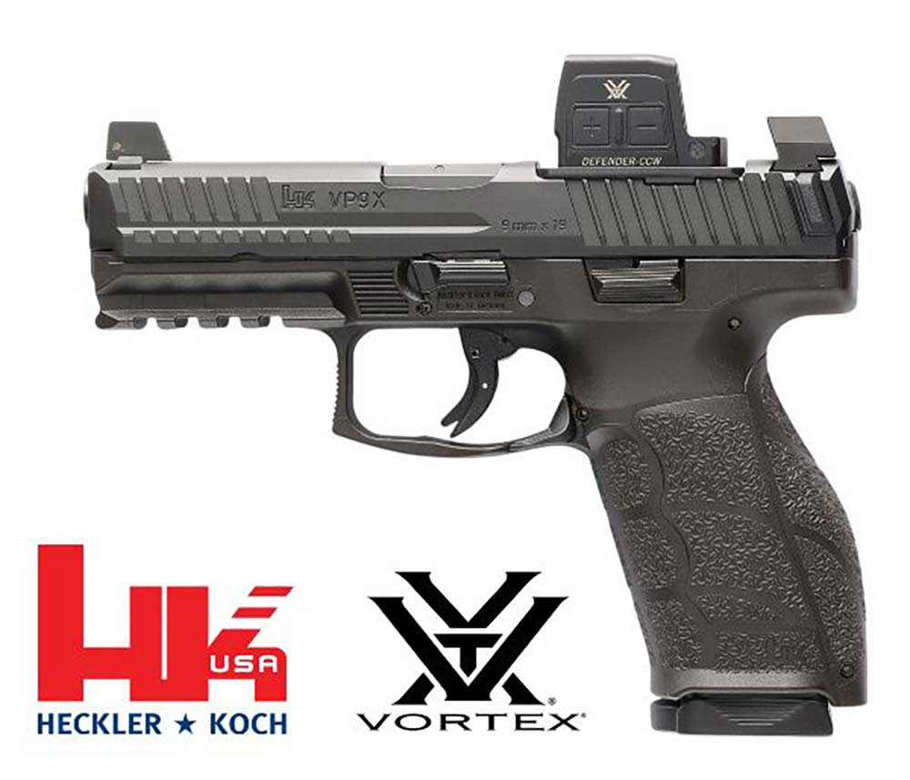 HK Pistols to Feature Vortex Defender Sights