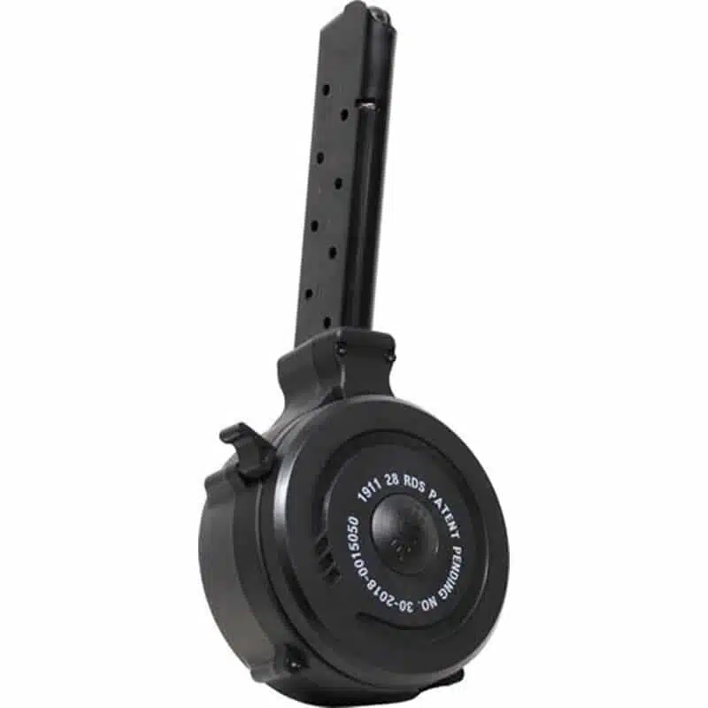 Iver Johnson Arms 1911 .45 ACP 28 Round Drum Magazine