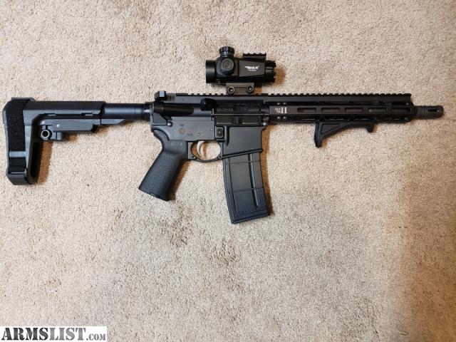 MP15 5.56mm AR-15 Pistol with SBA3 Brace