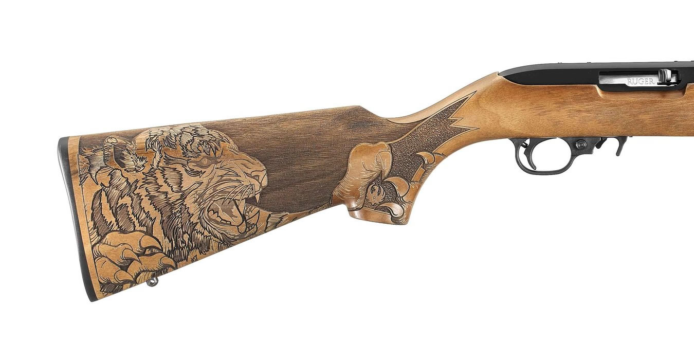Ruger 10/22 22 LR Tiger Stock Limited-Edition Rifle (TALO