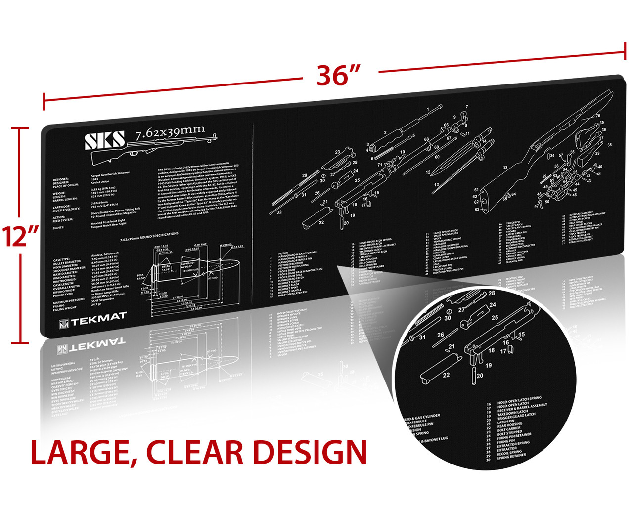 SKS -Gun Cleaning Mat — image 3