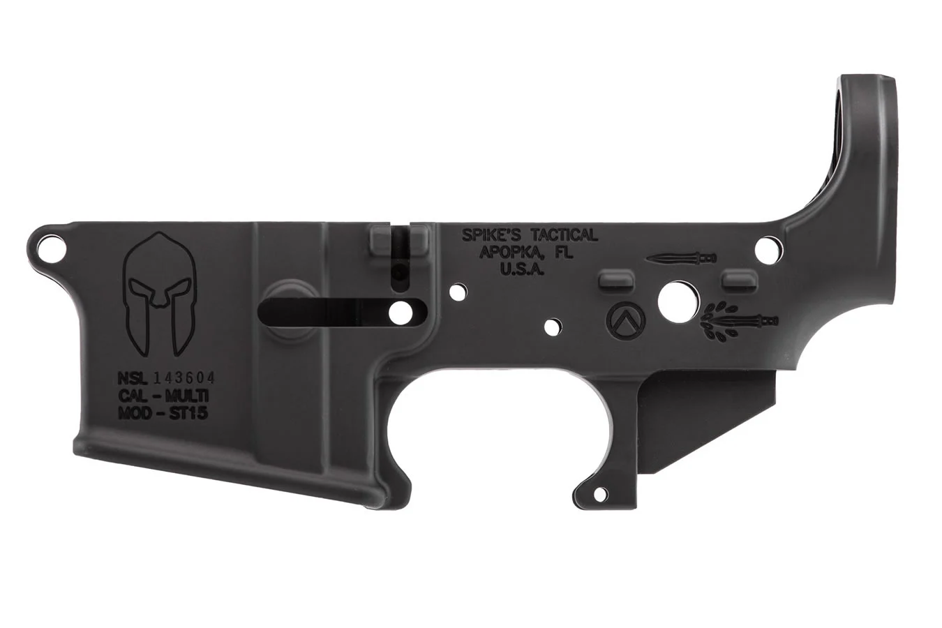 Spikes Tactical Spartan Stripped Lower Receiver (Multi Cal)