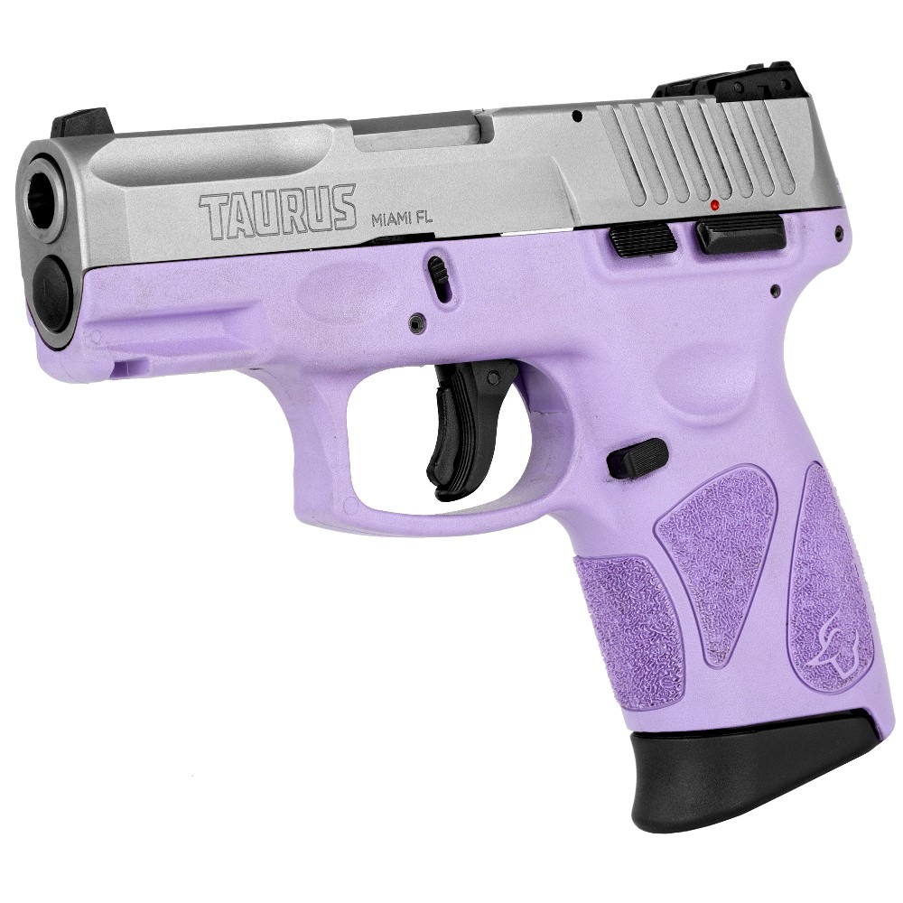 Taurus G2c, 9mm, 3.25″ Barrel, 12rd, Dark Purple Frame