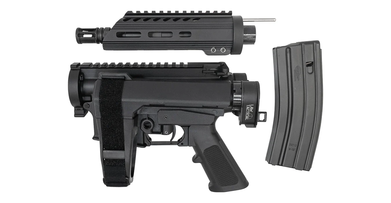 Transporter 300 Blackout Side Folding AR Pistol with 7.5